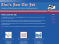 thatsjustthejob.com
