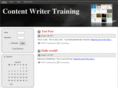 contentwritertraining.com