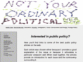 notyourordinarypoliticalwebsite.com