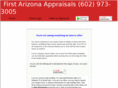 1stazappraisals.com