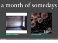 amonthofsomedays.com