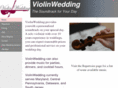 violinwedding.com