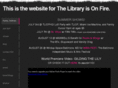 thelibraryisonfire.com