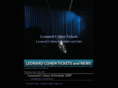 leonardcohentickets.net