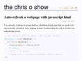 thechrisoshow.com
