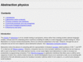 abstractionphysics.com