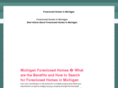 foreclosedhomesinmichigan.net