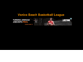 venicebeachbasketballleague.com