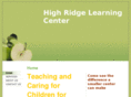 highridgelearningcenter.com
