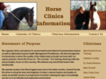 horseclinics.info