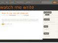 watchmewrite.com