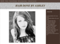 hairdonebyashley.com