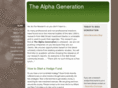 thealphageneration.com