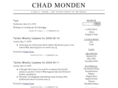 chadmonden.com