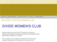 dividewomensclub.org