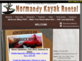 normandykayakrental.com