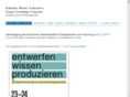 entwerfen-wissen-produzieren.de
