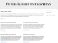 peterschiffinterviews.com