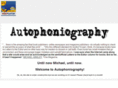 autophoniography.com