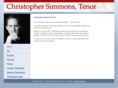 christophersimmonstenor.com