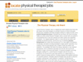 locatephysicaltherapistjobs.com