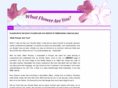whatflowerareyou.com