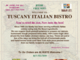 mytuscanybistro.com