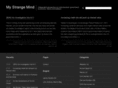 mystrangemind.com