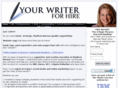 yourwriterforhire.com