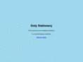 onlystationery.com