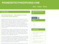 phonedetectiveexposed.com