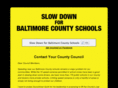 slowdownbaltimorecounty.com