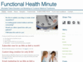 functionalhealthminute.com