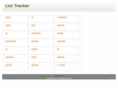 list-tracker.com