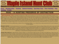 mapleislandhuntclub.com