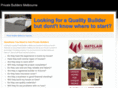 privatebuildersmelbourne.com