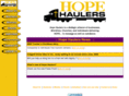 hopehaulers.com