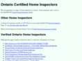 ontario-home-inspector.net