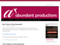 abundantproductions.biz
