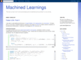 machinedlearnings.com