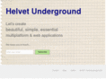 helvet-underground.com