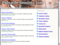 pulsatile-tinnitus.com