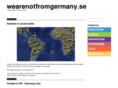 wearenotfromgermany.com