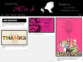eventsbyalliej.com