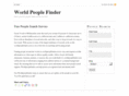 worldpeoplefinder.com