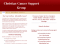 christiancancersupportgroup.com