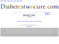 diabetestwocure.com