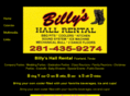 billyshallrental.com