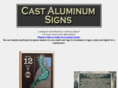 castaluminumsigns.com