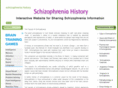 schizophreniahistory.com